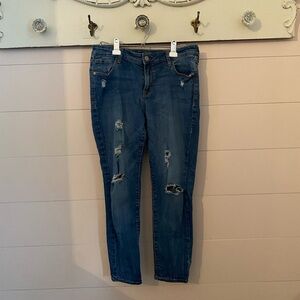Old navy mid-rise rock star jeggings size 12